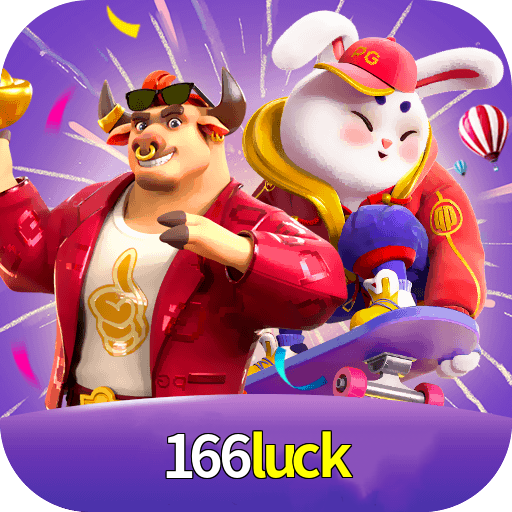 Imagem promocional da 166luck mostrando a plataforma e suas vantagens